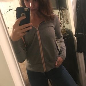 Aerie zipped sweatshirt size small